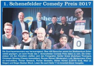 Comedy Finale - Hamburger Abendblatt