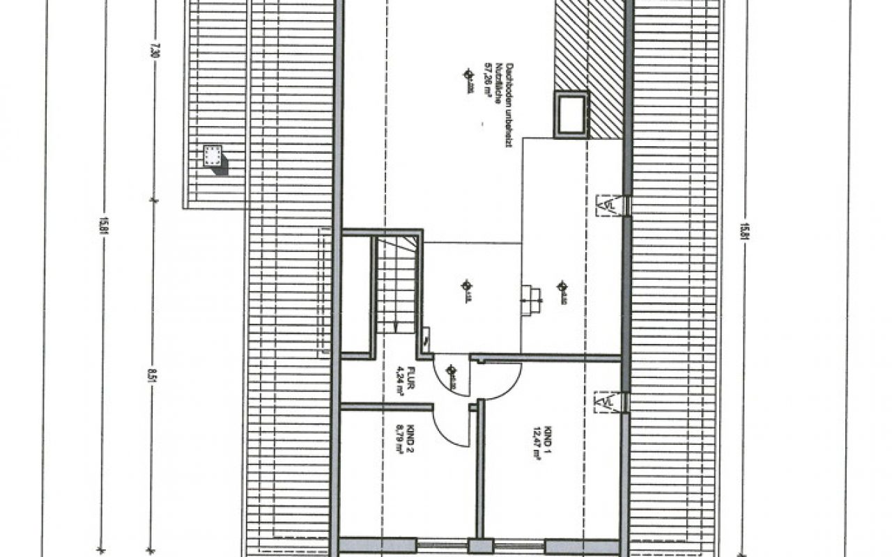 Grundriss Obergeschoss